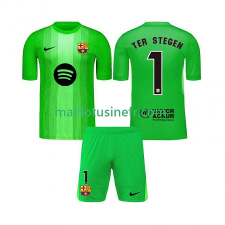 Maillot de Foot FC Barcelone Ter Stegen 1 Gardien Domicile 2025-26 - Enfant Maillot de Foot FC Barcelone Ter Stegen 1 Gardien Domicile 2025-26 - Enfant